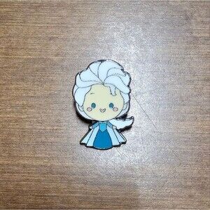 Disney's Frozen Queen Toddler Elsa Shanghai Disney Resort Trading Pin